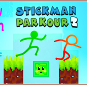 Stickman Parkour 2: Lucky Block